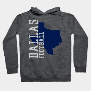 Dallas Football Vintage Style Hoodie